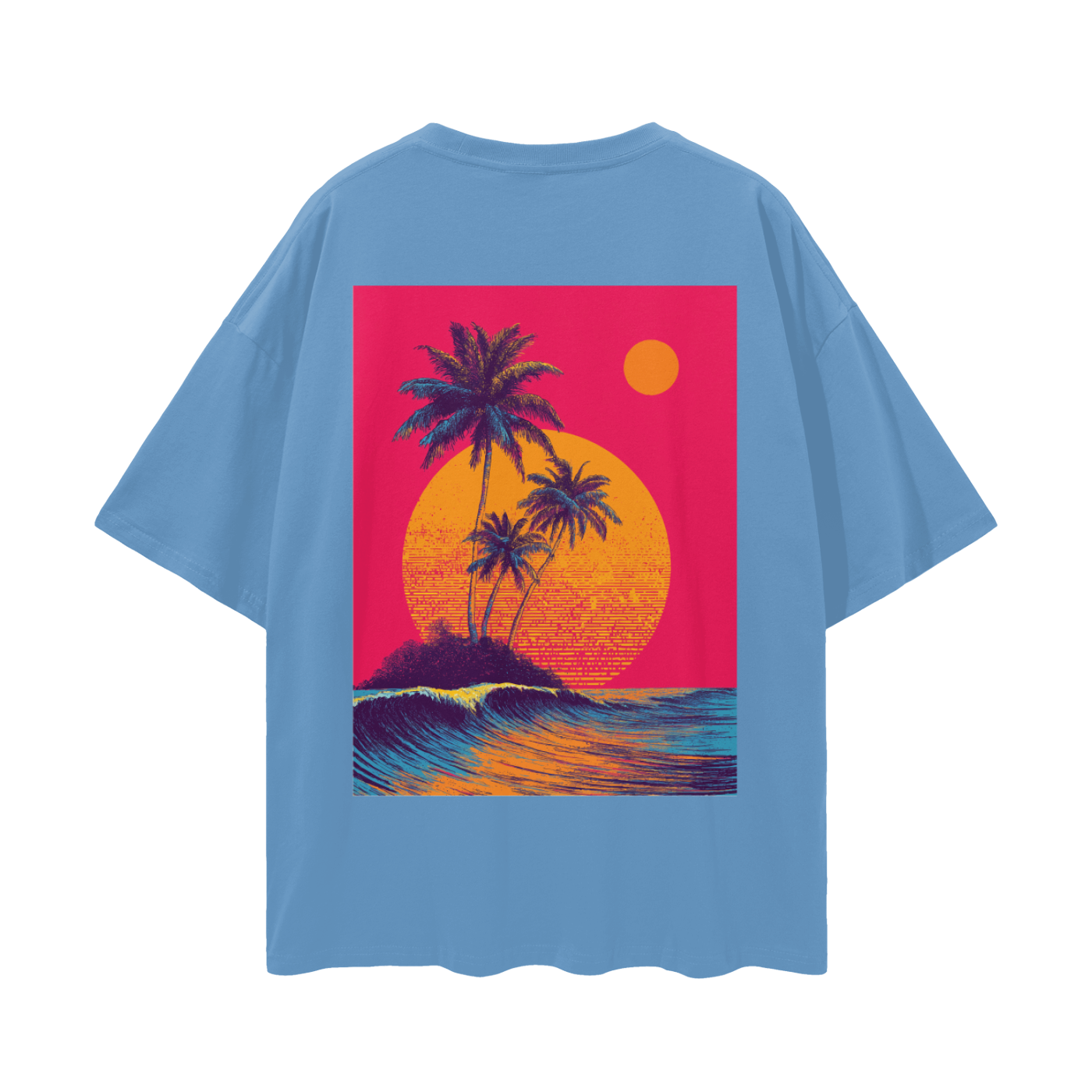 Neon Surf Tribe Loose Drop T - Limited Print RRST25