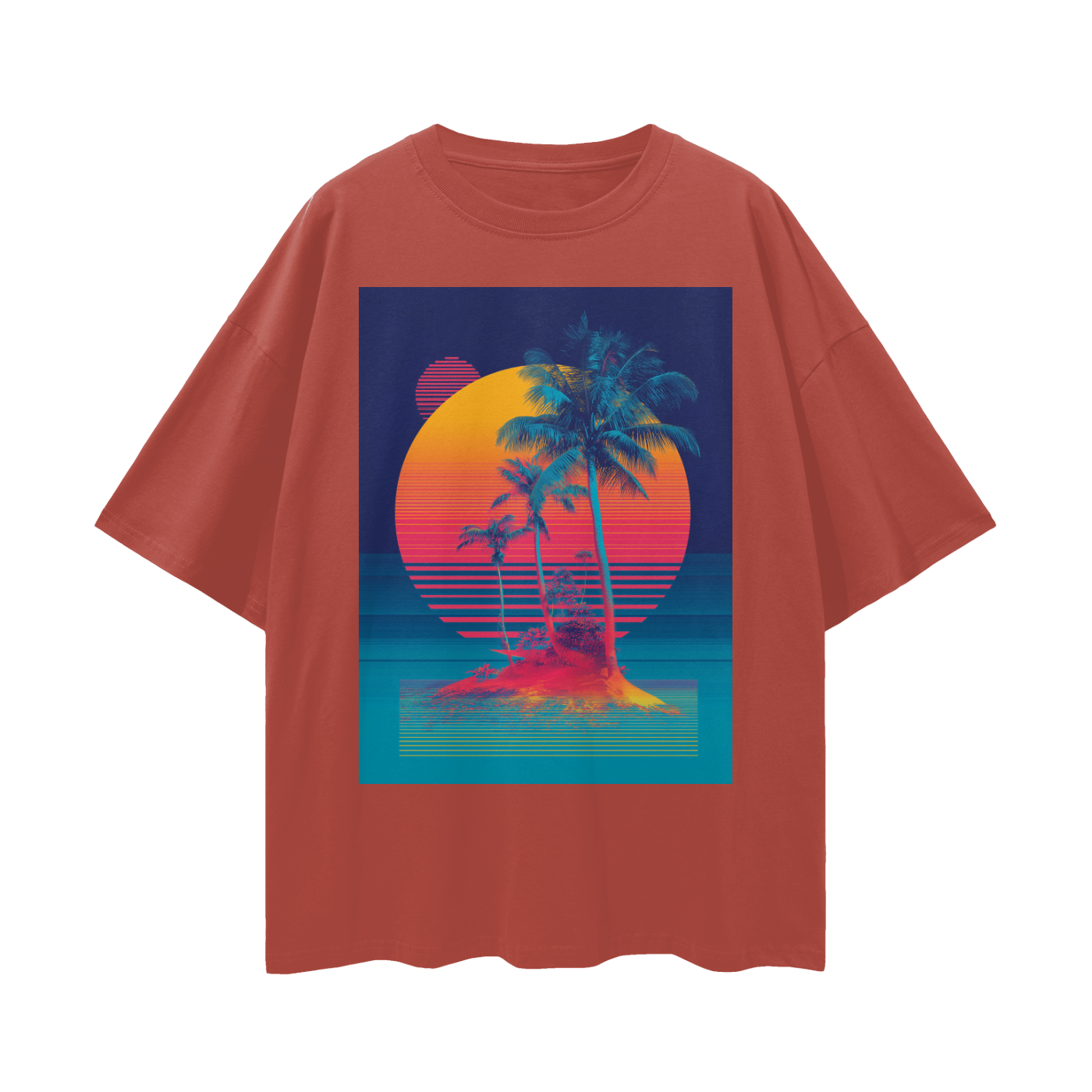 Neon Surf Tribe Loose Drop T - Limited Print RRST31