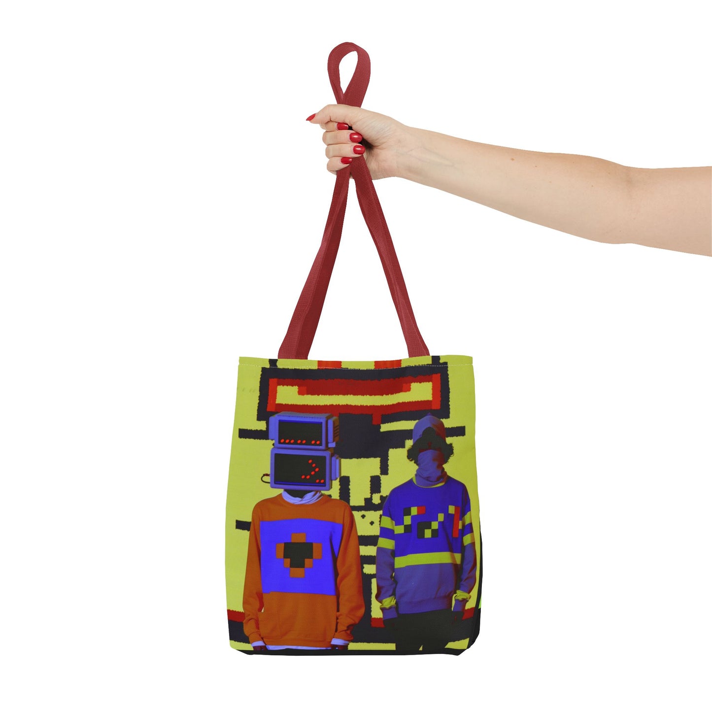 Neon Wolf Tribe RRTB005 Vinyl VHS Tote - Limited
