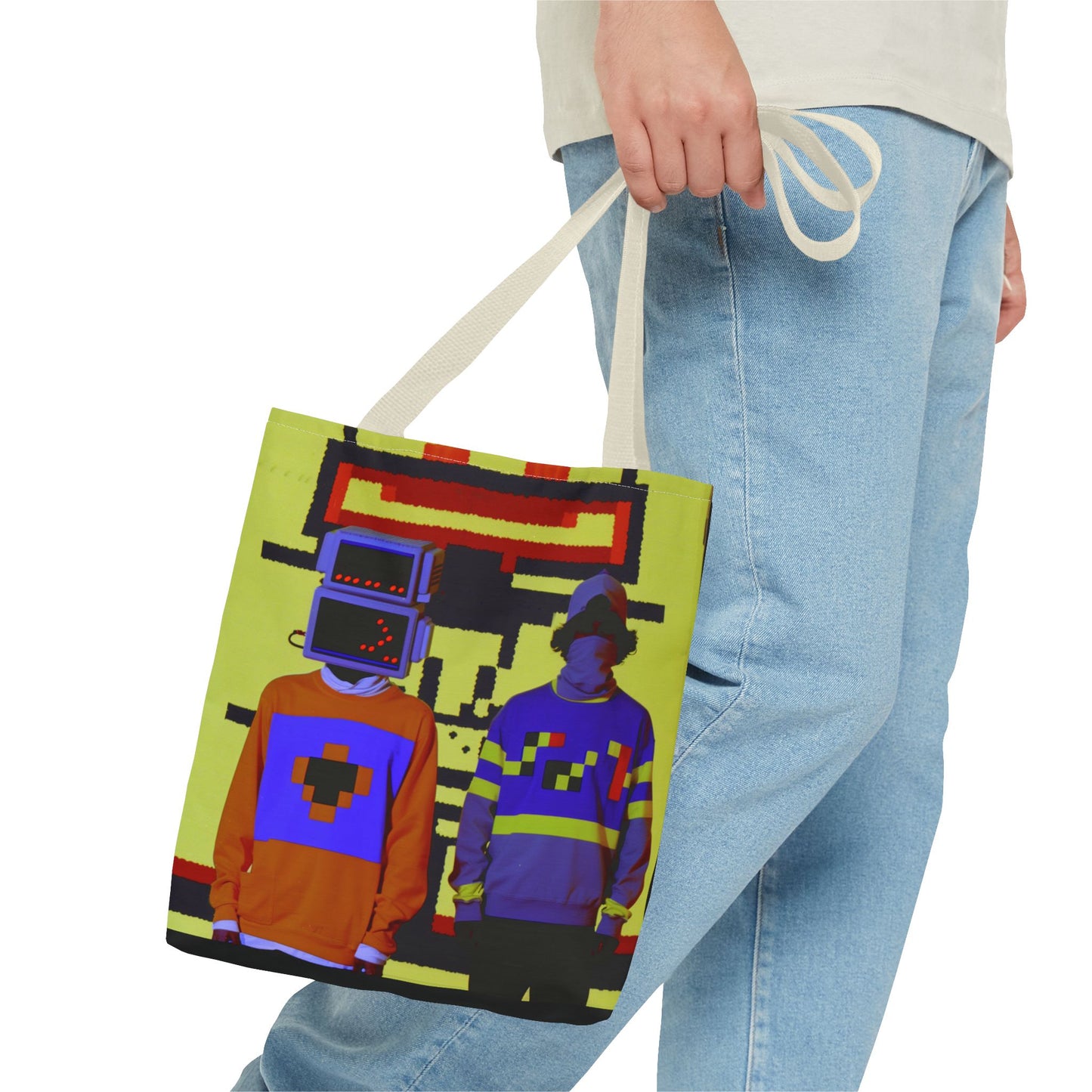 Neon Wolf Tribe RRTB005 Vinyl VHS Tote - Limited