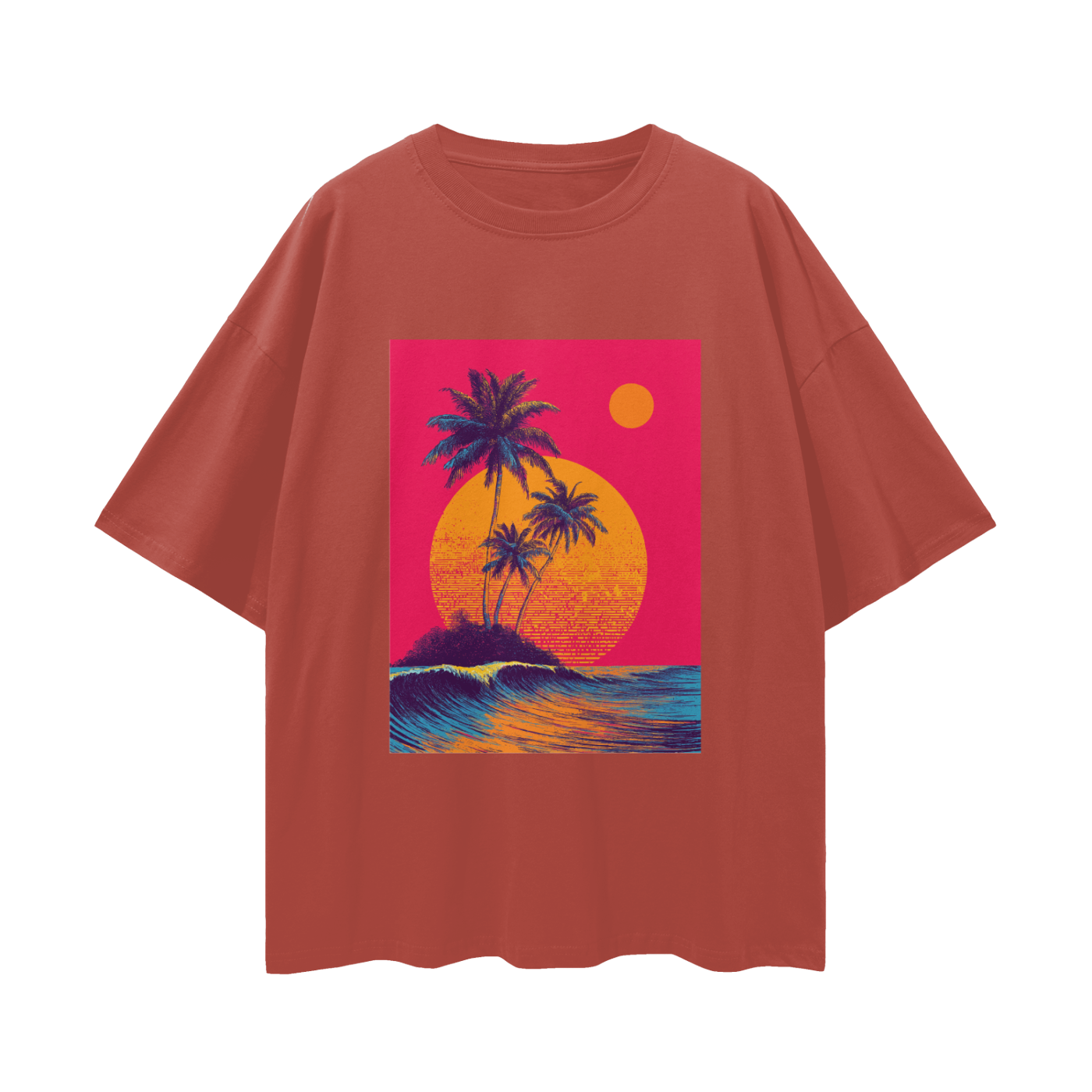 Neon Surf Tribe Loose Drop T - Limited Print RRST27