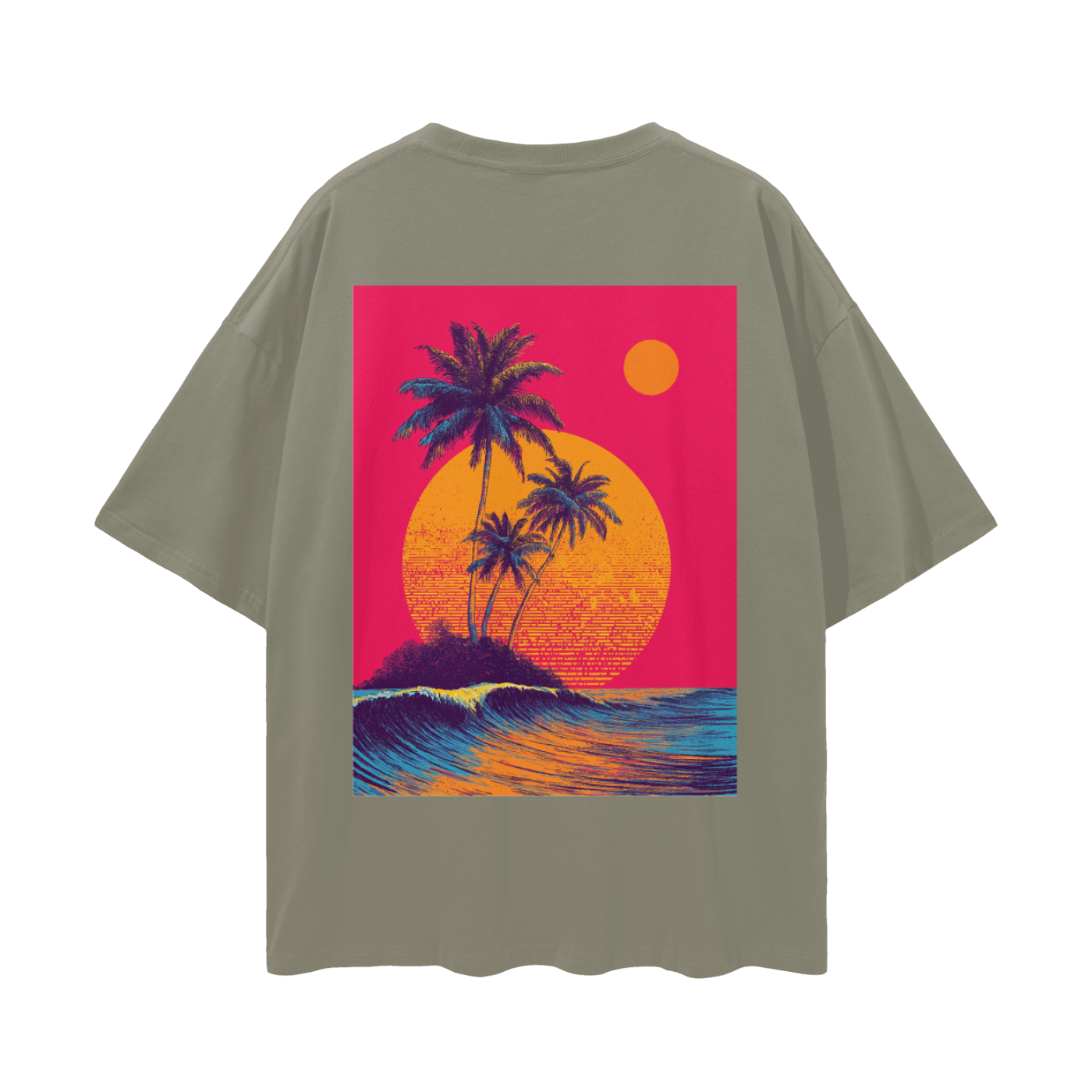 Neon Surf Tribe Loose Drop T - Limited Print RRST25