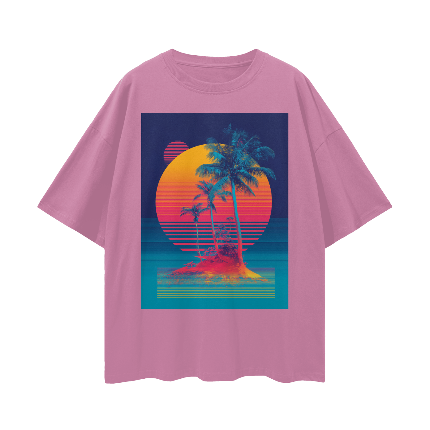 Neon Surf Tribe Loose Drop T - Limited Print RRST31