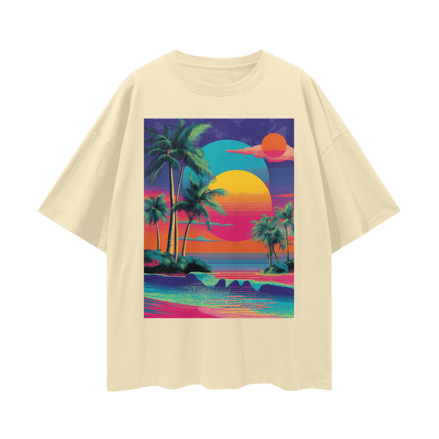 Neon Surf Tribe Loose Drop T - Limited Print RRST26