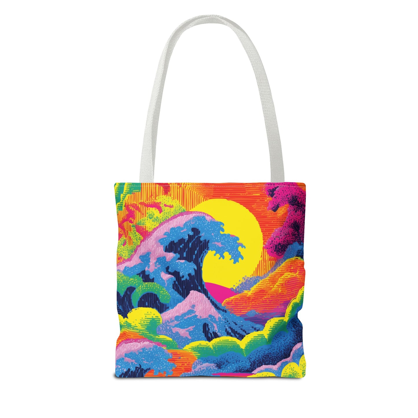 Neon Japan Surf Tribe Tote Bag - RRTB33