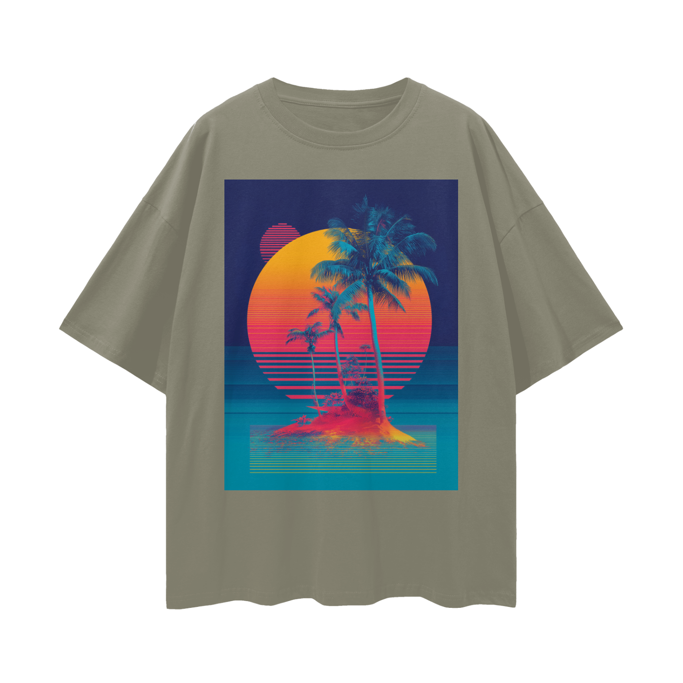 Neon Surf Tribe Loose Drop T - Limited Print RRST31