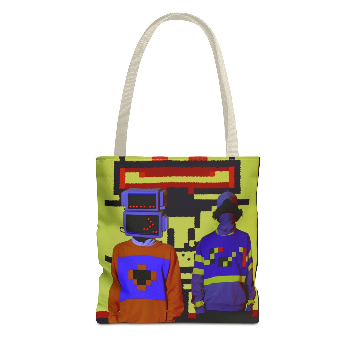 Neon Wolf Tribe RRTB005 Vinyl VHS Tote - Limited