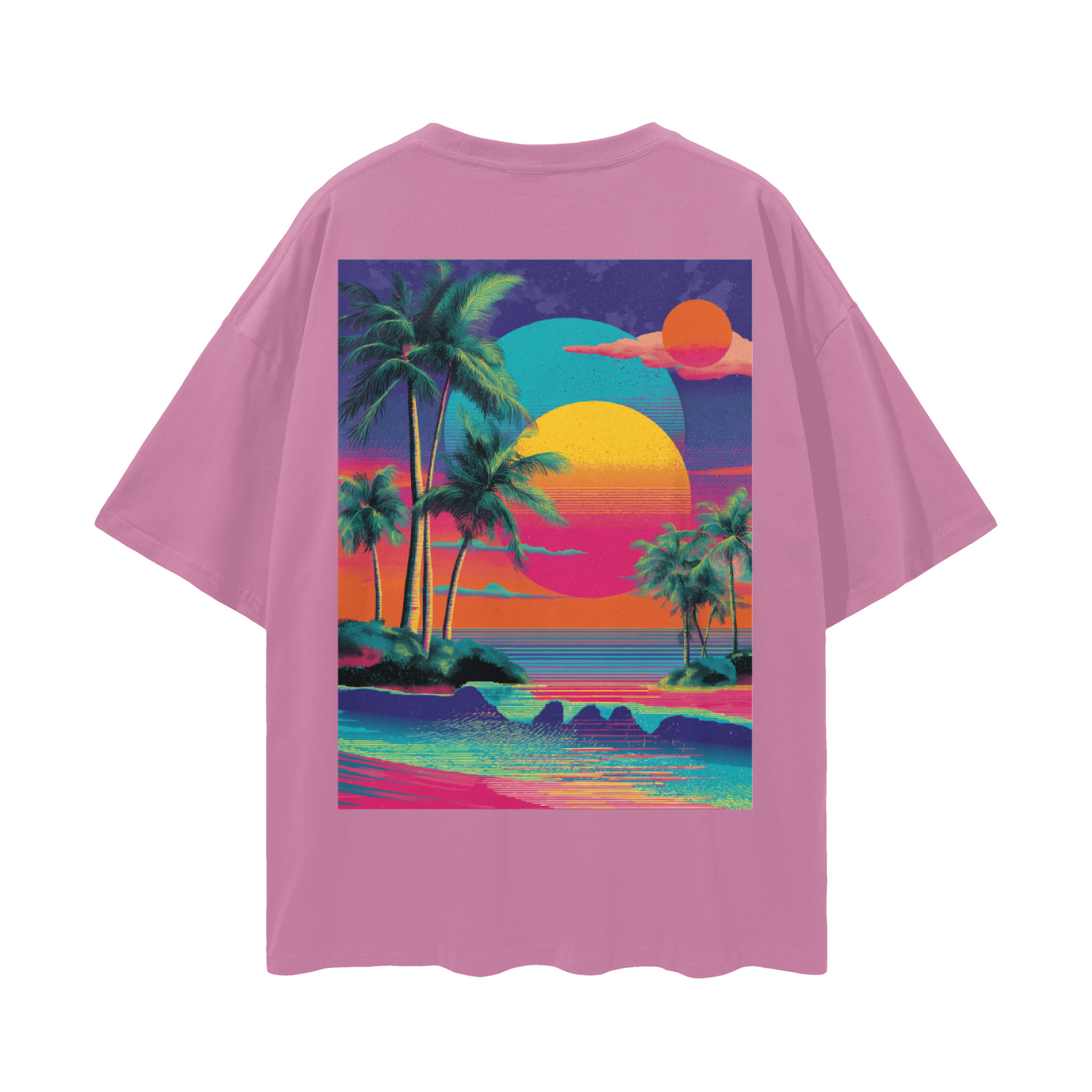 Neon Surf Tribe Loose Drop T - Limited Print RRST23