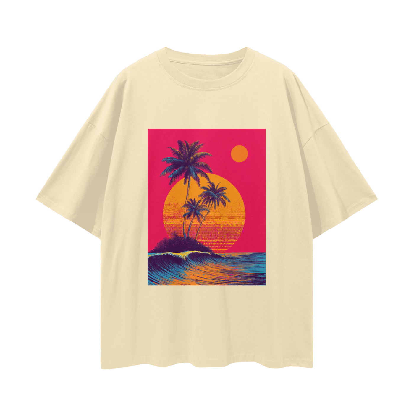 Neon Surf Tribe Loose Drop T - Limited Print RRST27