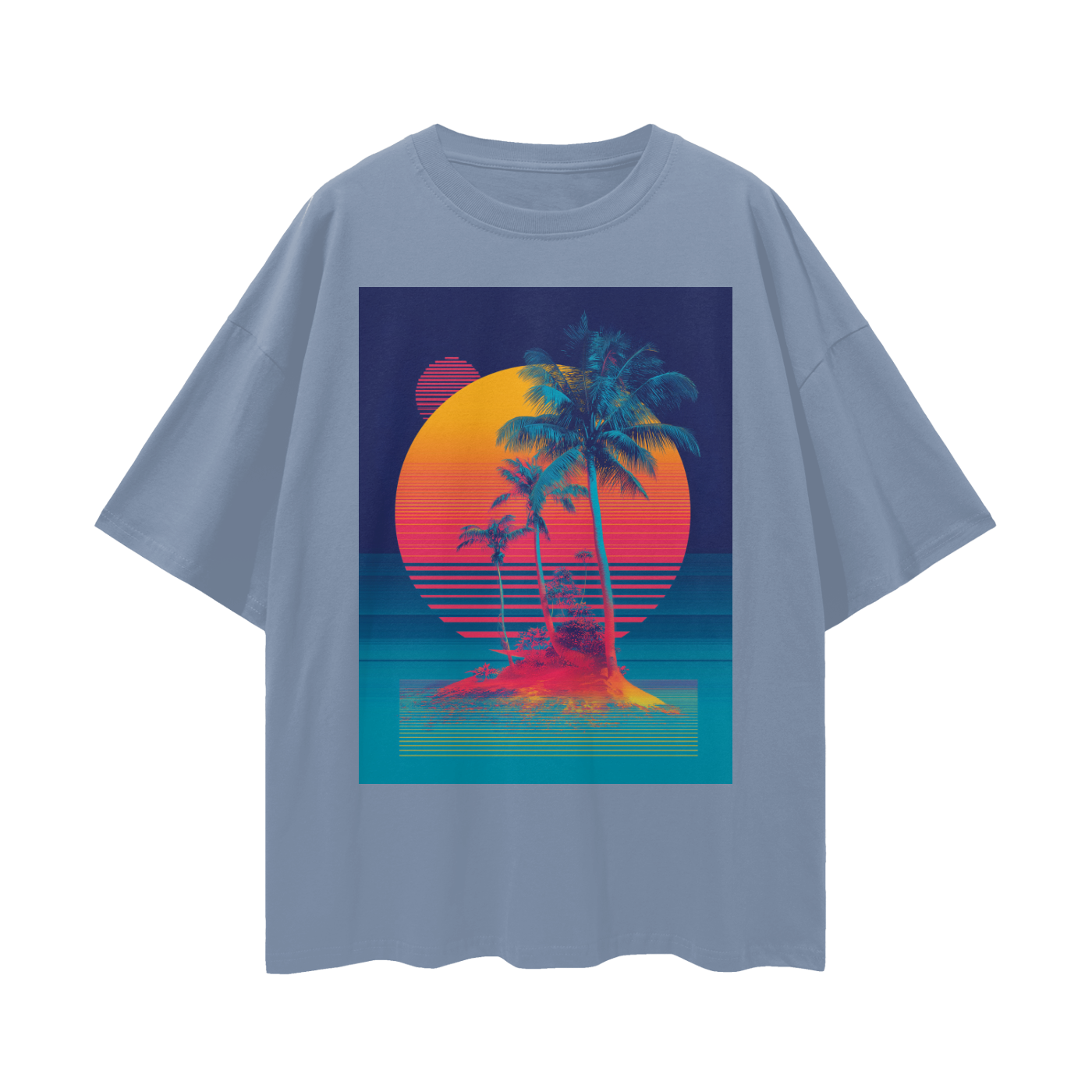 Neon Surf Tribe Loose Drop T - Limited Print RRST31