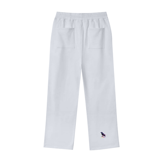 Loose Fit Fleece Straight Leg Pants