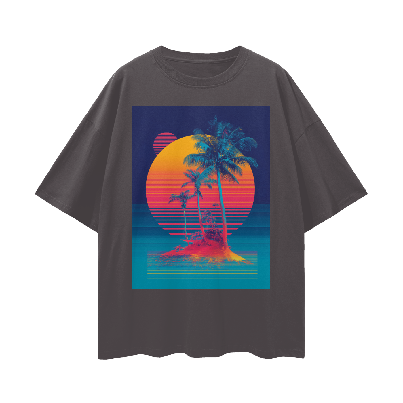 Neon Surf Tribe Loose Drop T - Limited Print RRST31