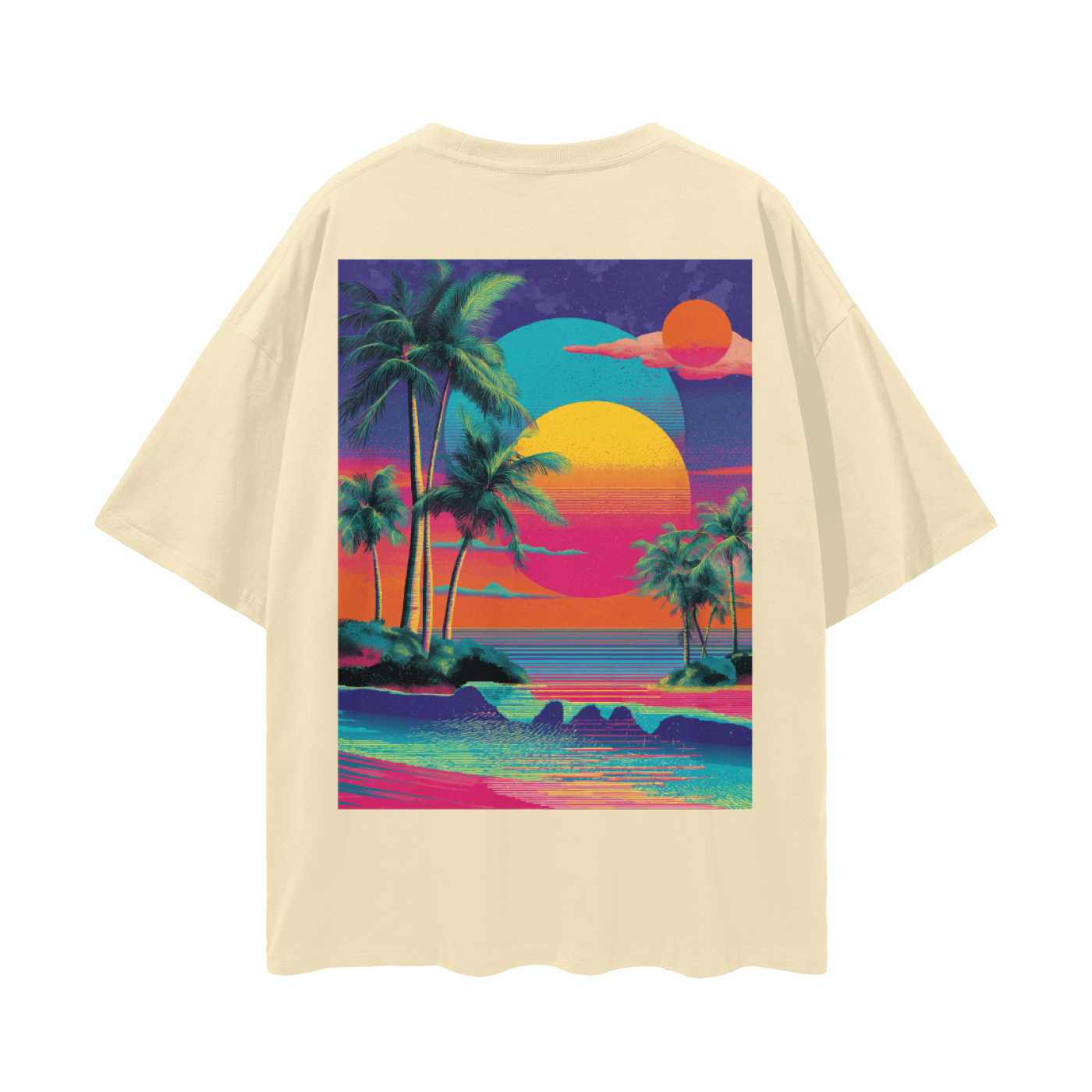 Neon Surf Tribe Loose Drop T - Limited Print RRST23