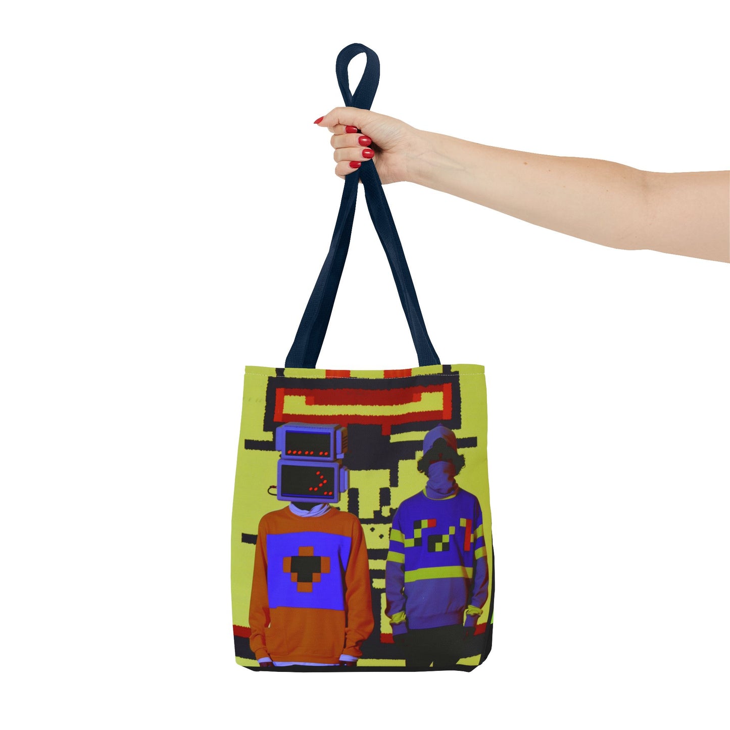 Neon Wolf Tribe RRTB005 Vinyl VHS Tote - Limited