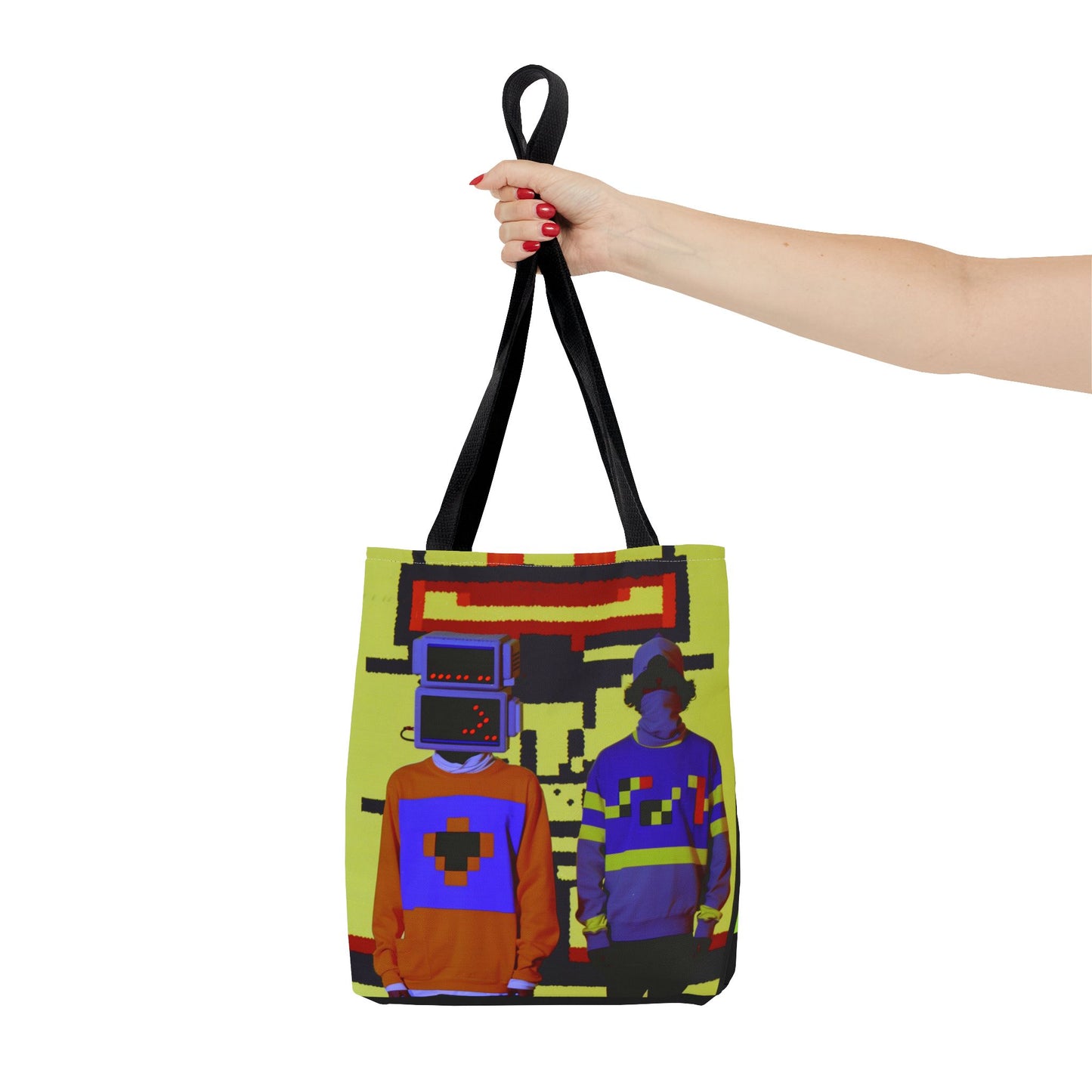Neon Wolf Tribe RRTB005 Vinyl VHS Tote - Limited