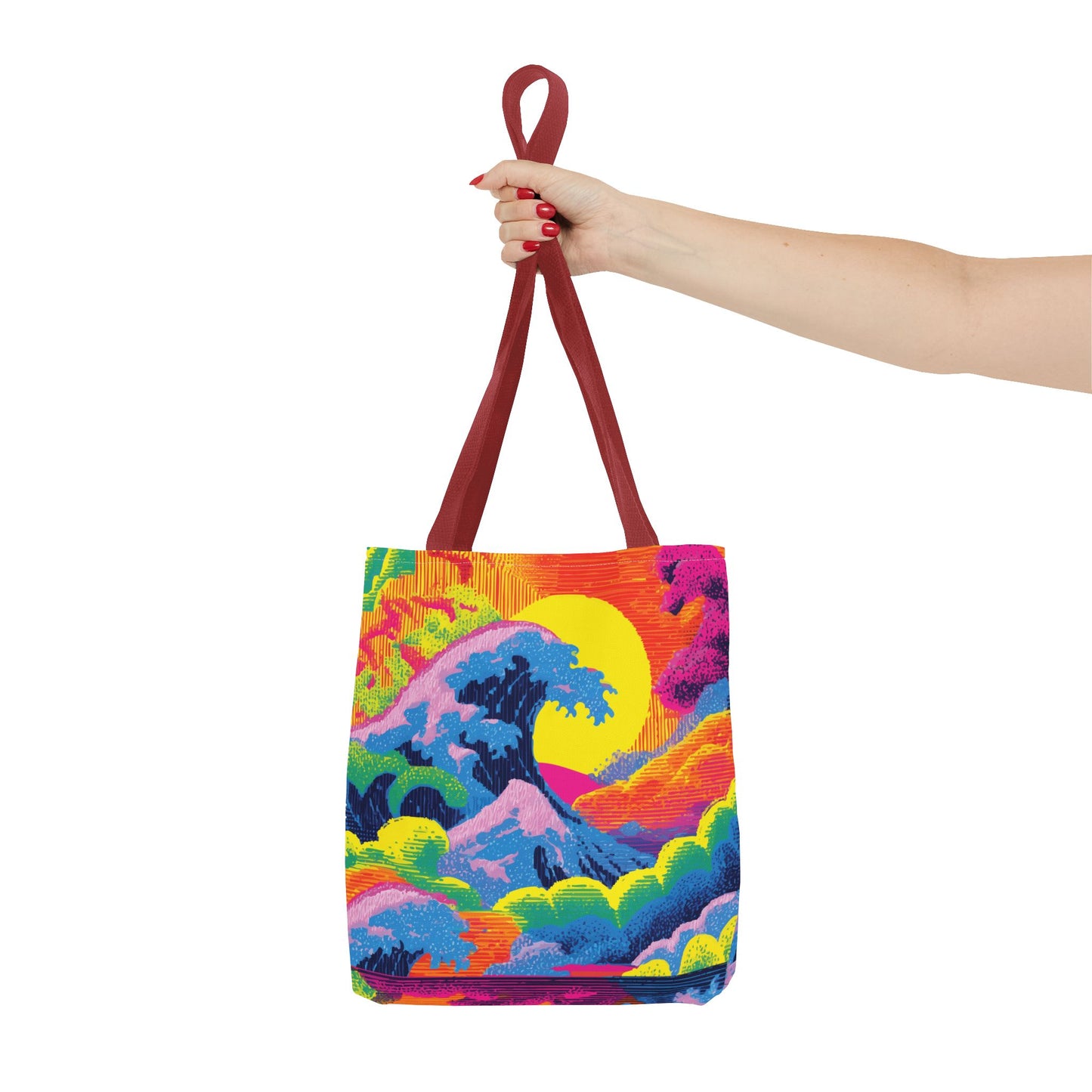 Neon Japan Surf Tribe Tote Bag - RRTB33