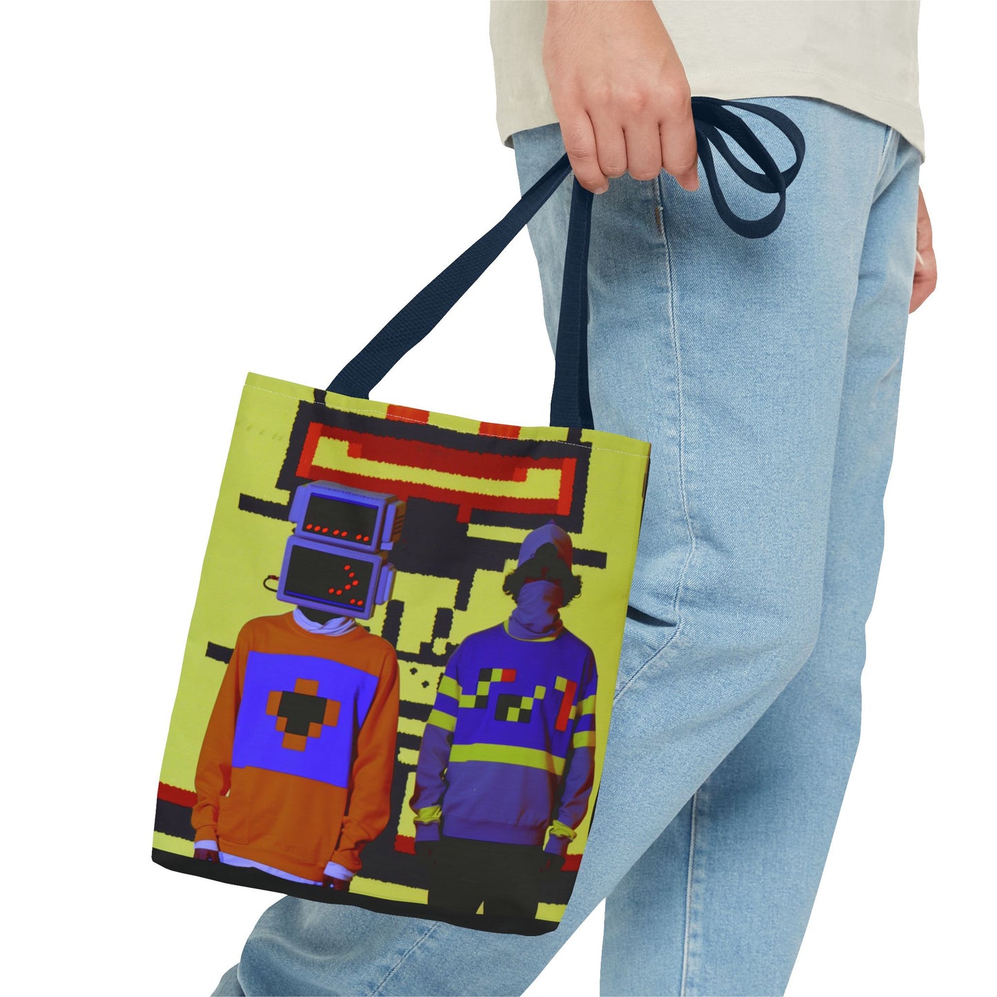 Neon Wolf Tribe RRTB005 Vinyl VHS Tote - Limited