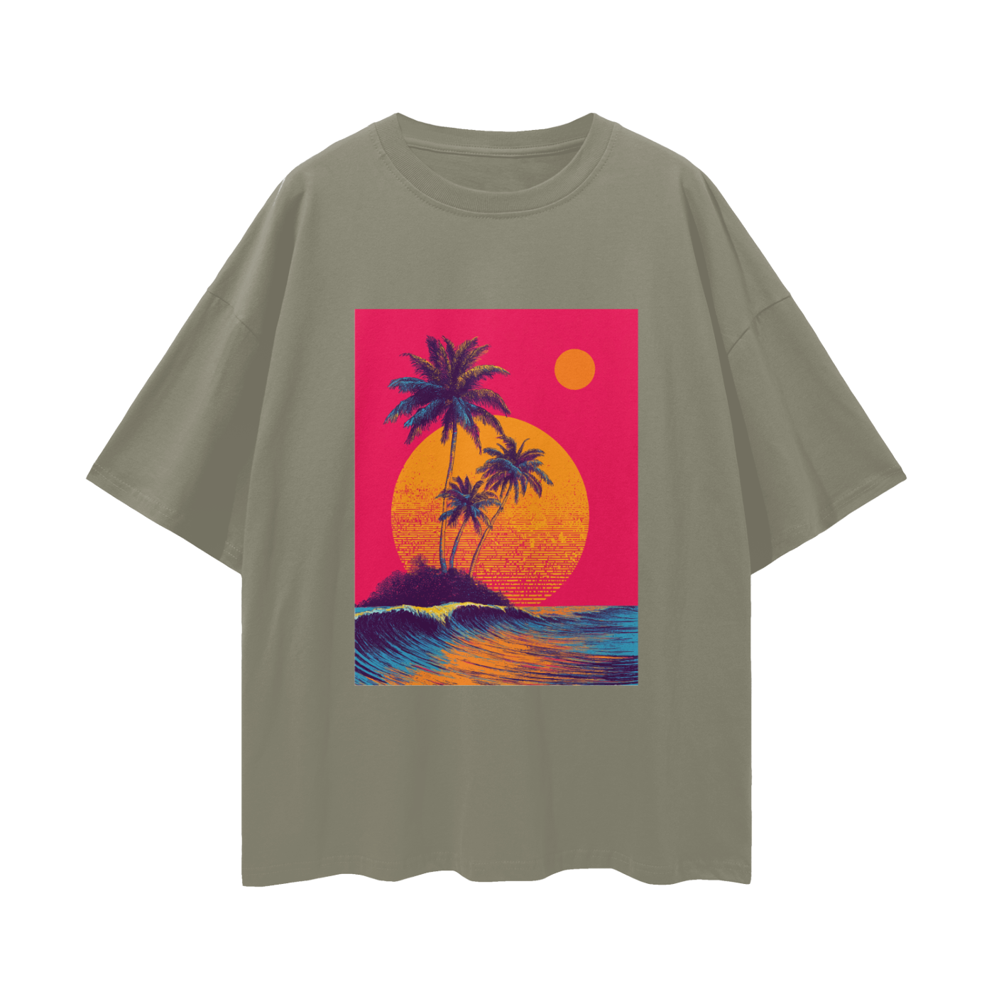 Neon Surf Tribe Loose Drop T - Limited Print RRST27