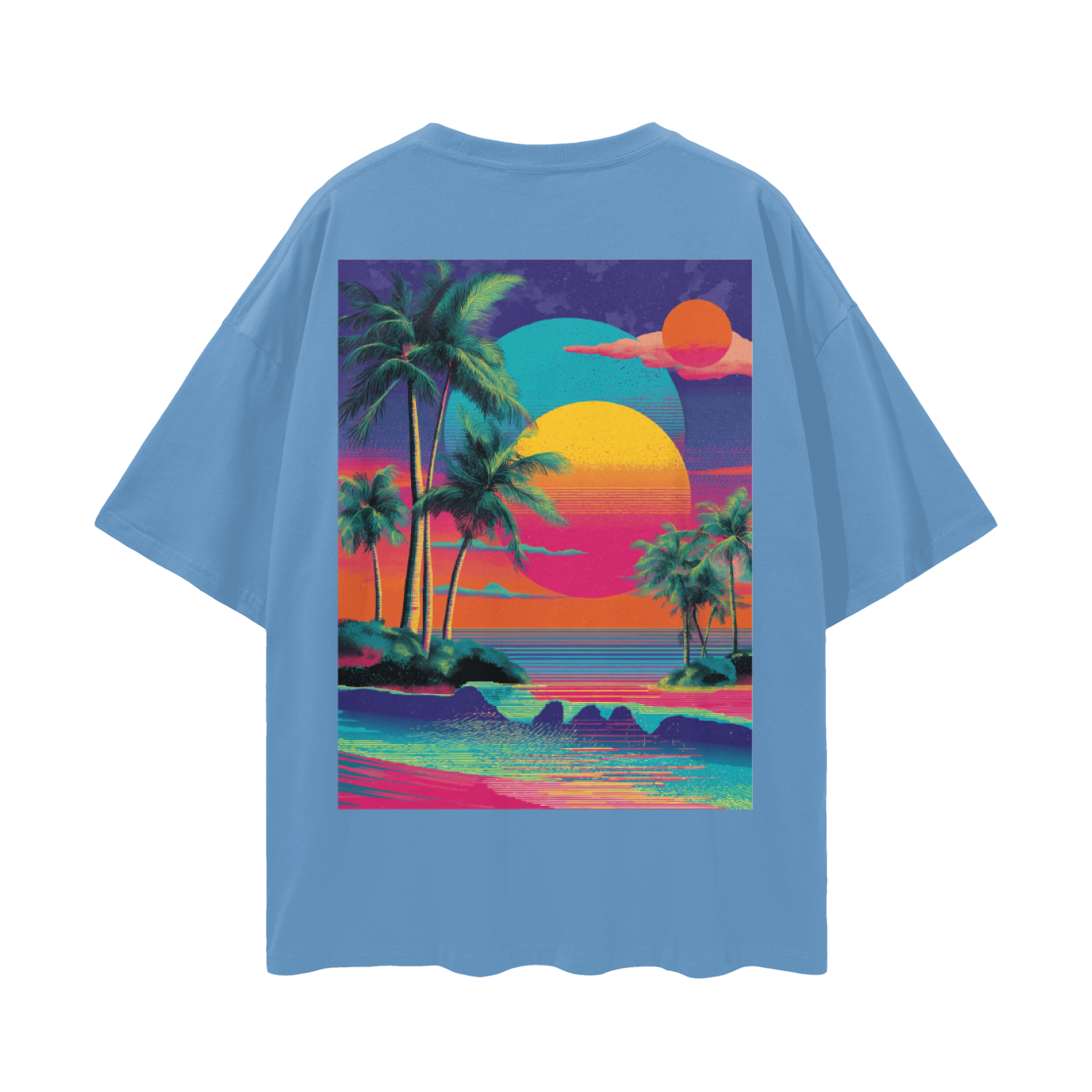 Neon Surf Tribe Loose Drop T - Limited Print RRST23