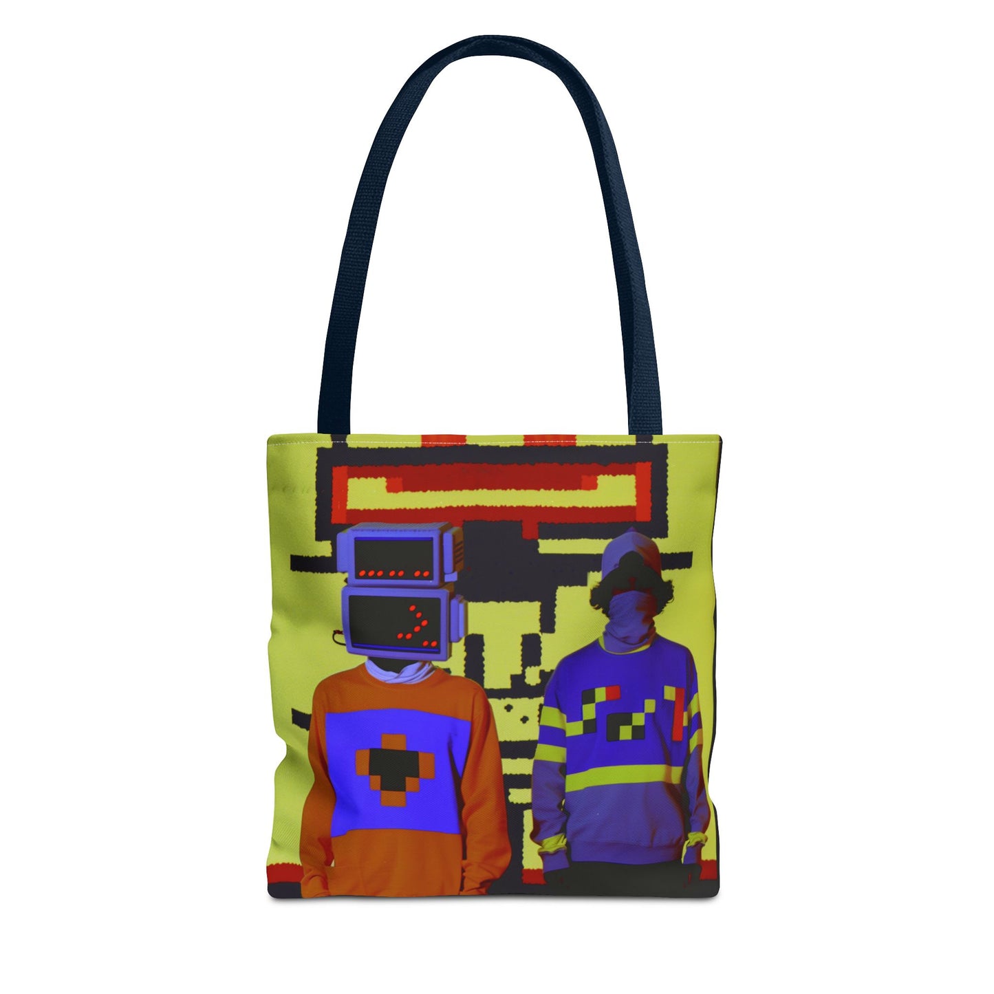Neon Wolf Tribe RRTB005 Vinyl VHS Tote - Limited