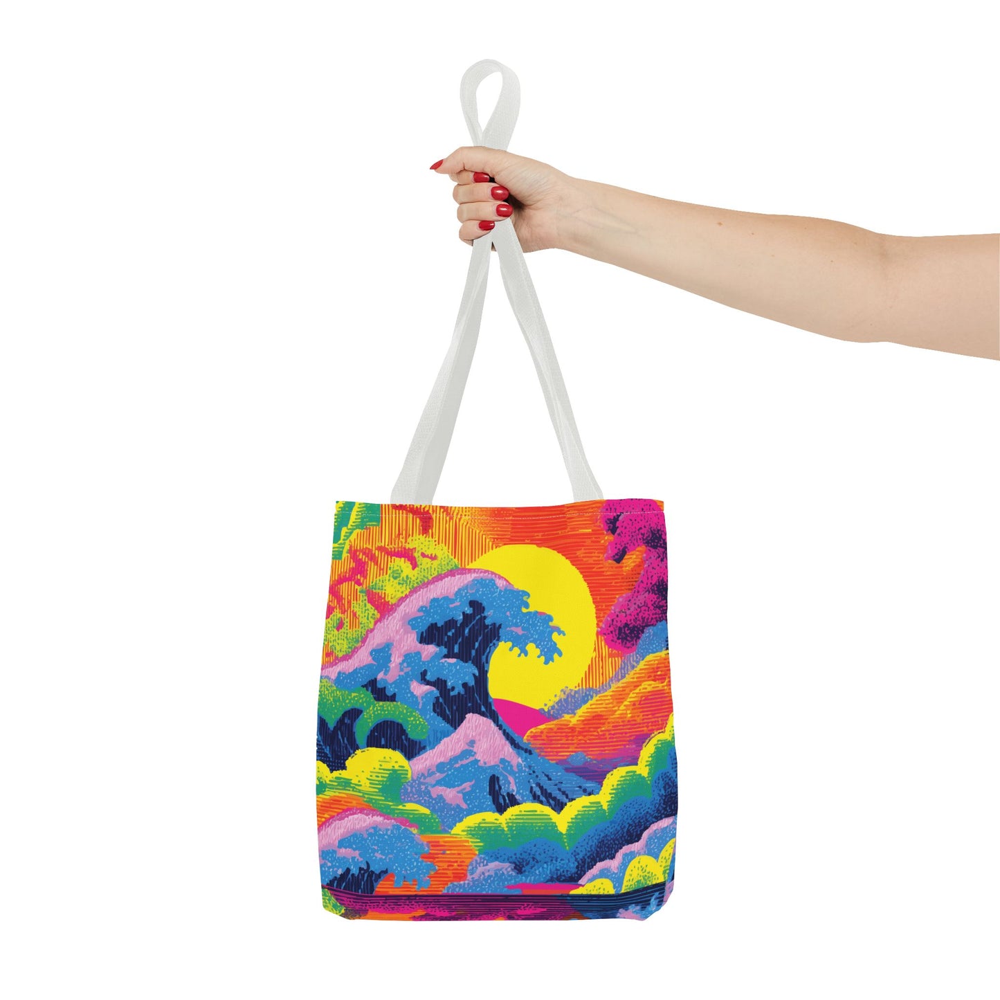 Neon Japan Surf Tribe Tote Bag - RRTB33