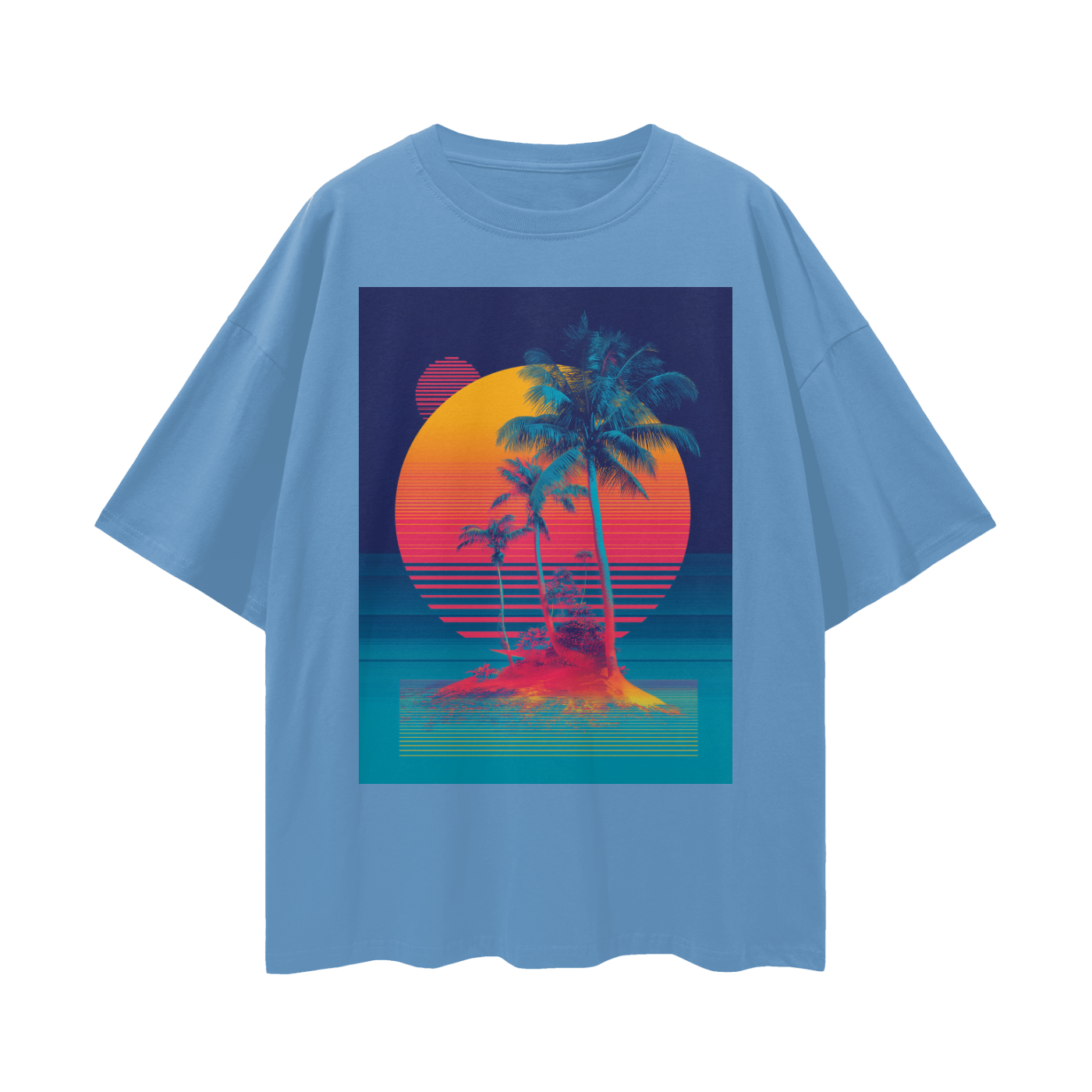 Neon Surf Tribe Loose Drop T - Limited Print RRST31