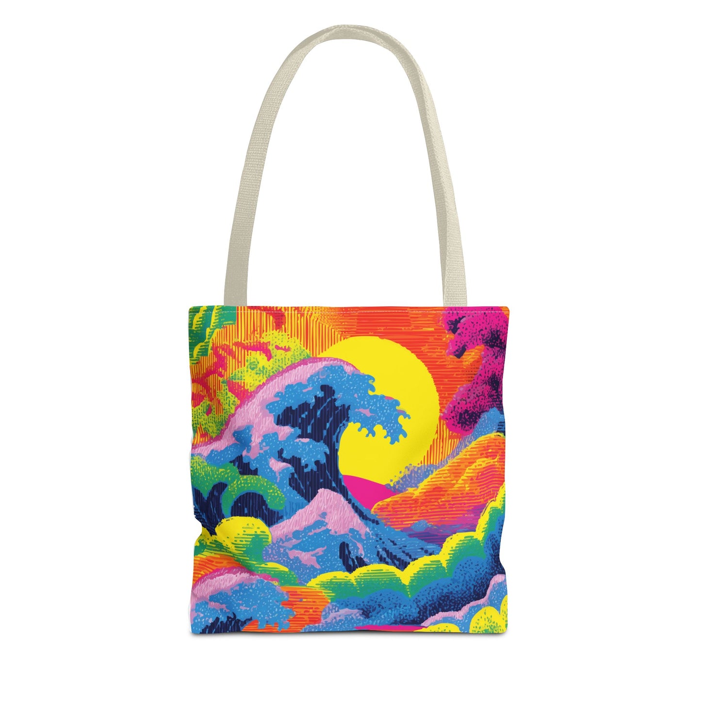Neon Japan Surf Tribe Tote Bag - RRTB33
