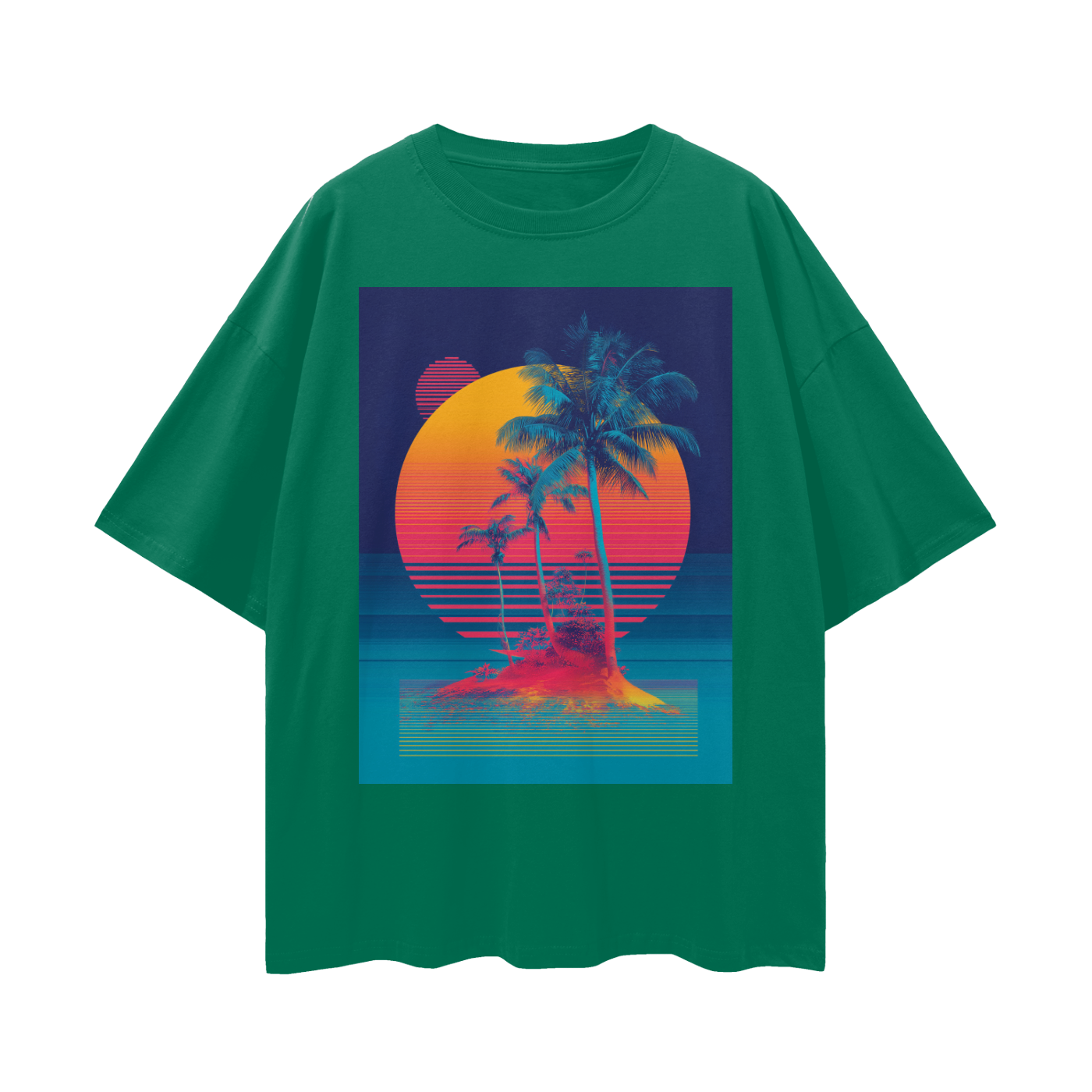 Neon Surf Tribe Loose Drop T - Limited Print RRST31