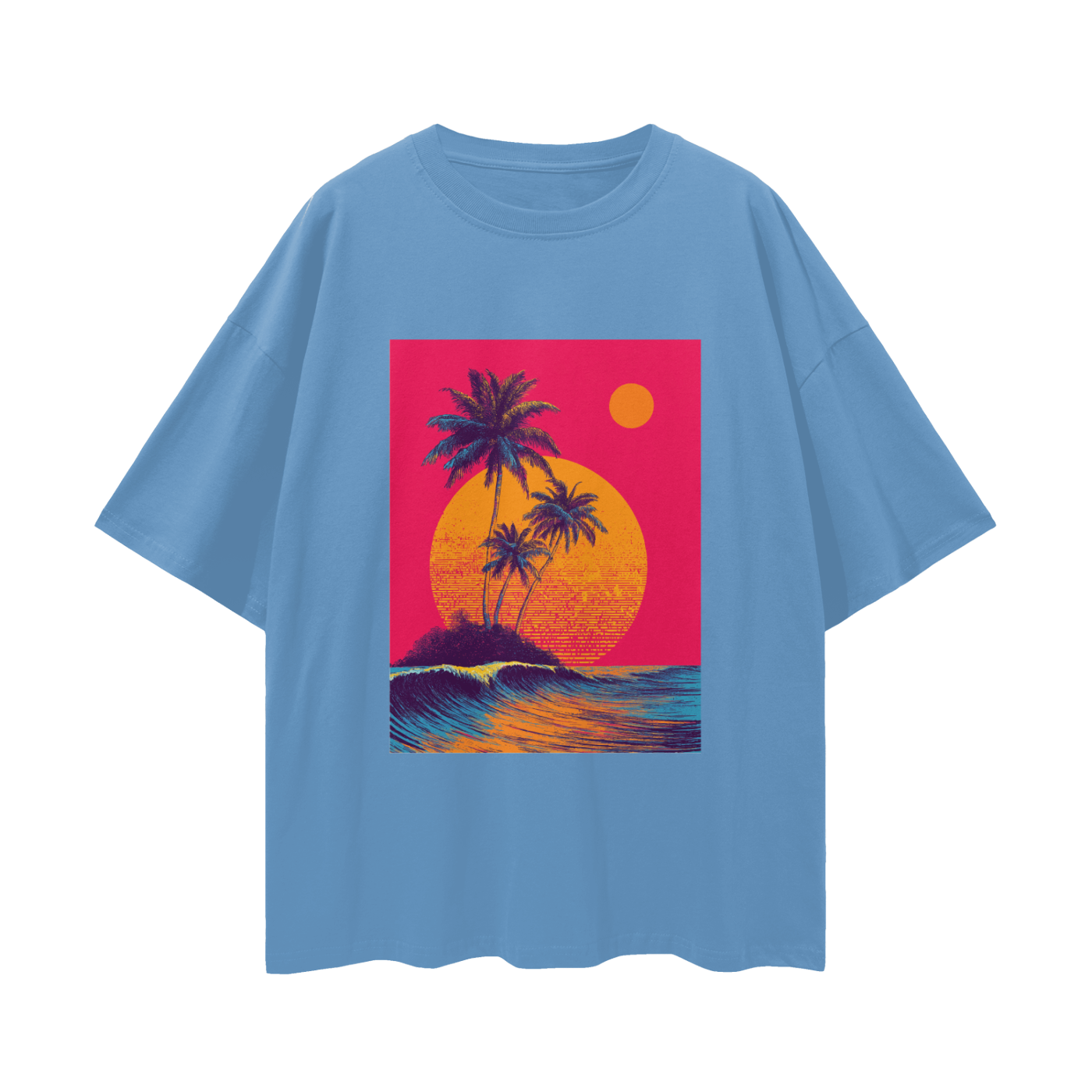 Neon Surf Tribe Loose Drop T - Limited Print RRST27