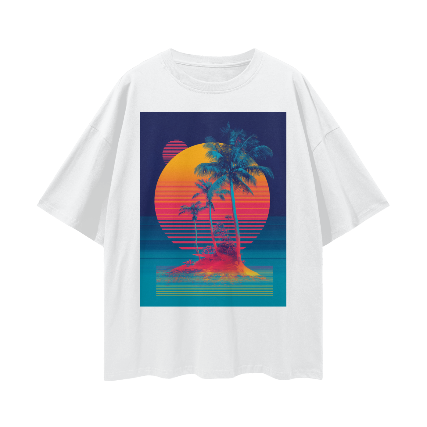 Neon Surf Tribe Loose Drop T - Limited Print RRST31