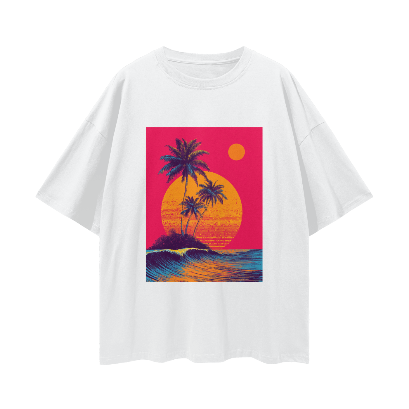 Neon Surf Tribe Loose Drop T - Limited Print RRST27