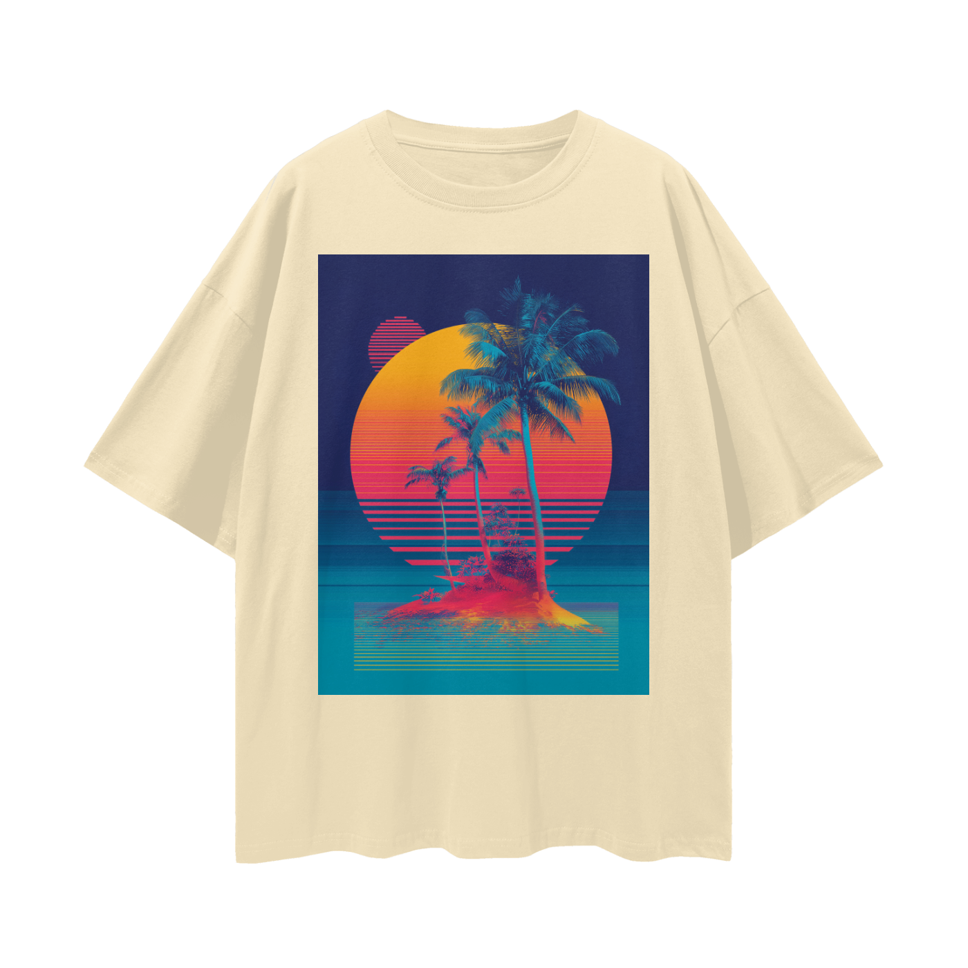 Neon Surf Tribe Loose Drop T - Limited Print RRST31