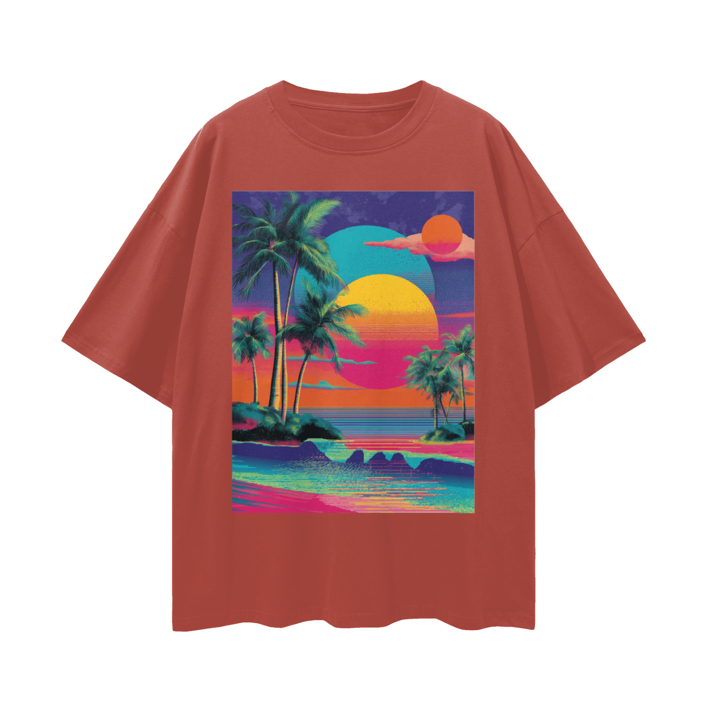 Neon Surf Tribe Loose Drop T - Limited Print RRST26