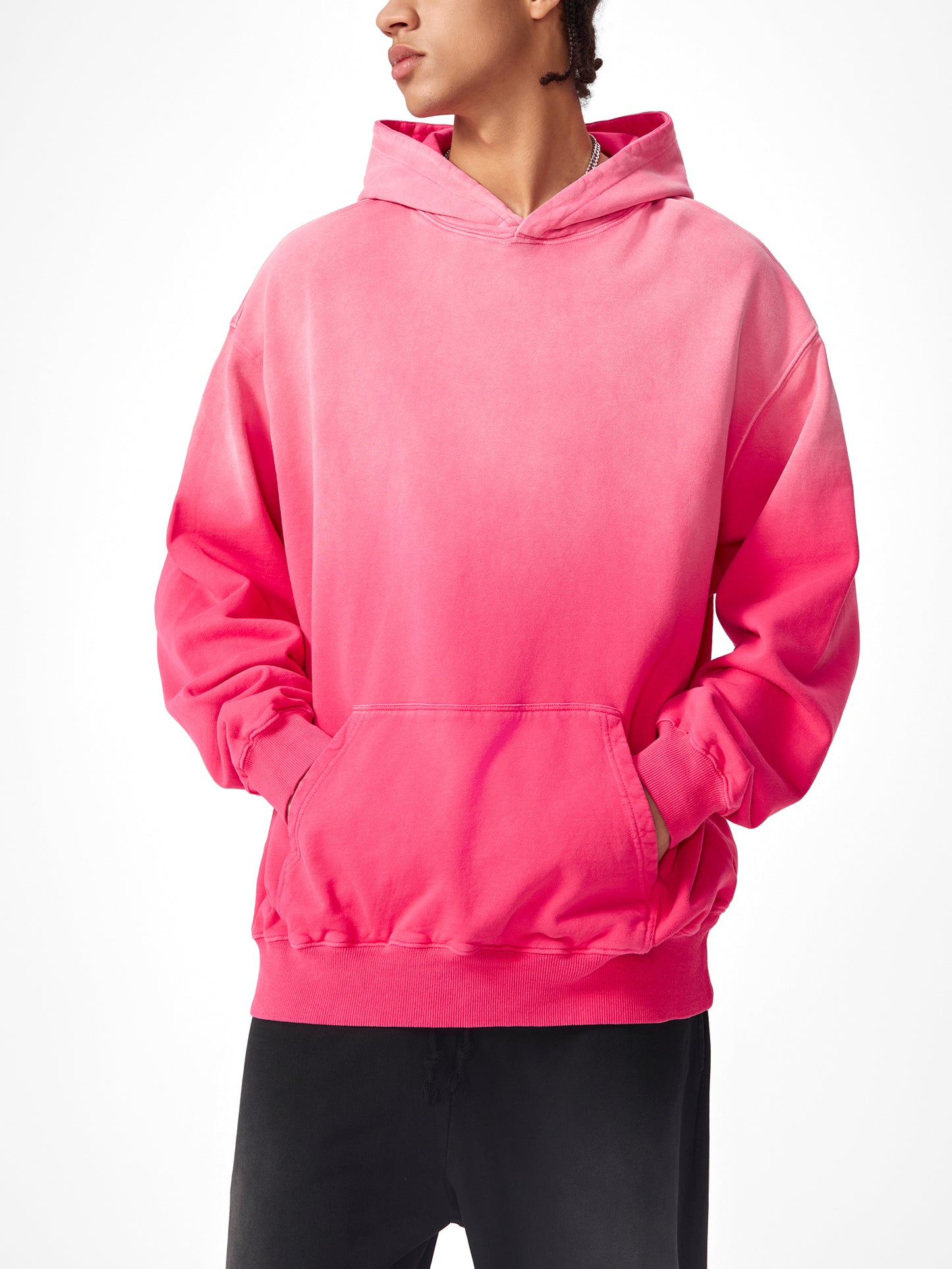 Pixel Pink RR Oversized Hoodie