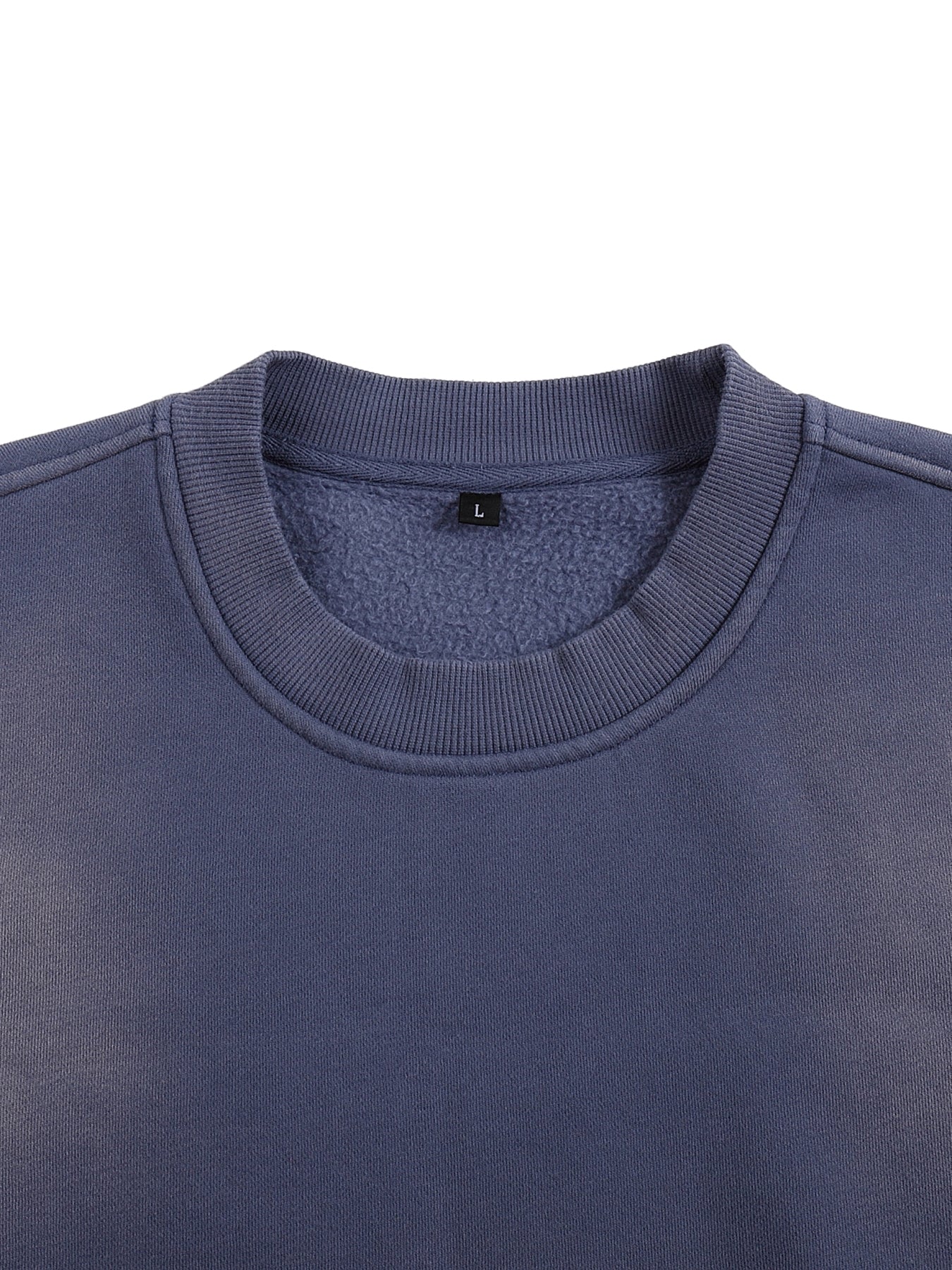 White RR93 Fleeced Sweatshirt