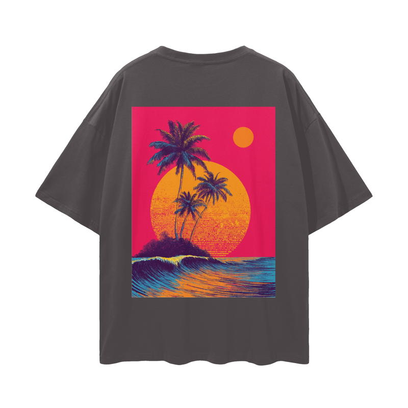 Neon Surf Tribe Loose Drop T - Limited Print RRST25