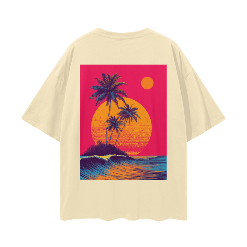 Neon Surf Tribe Loose Drop T - Limited Print RRST25