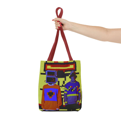 Neon Wolf Tribe RRTB005 Vinyl VHS Tote -  Limited