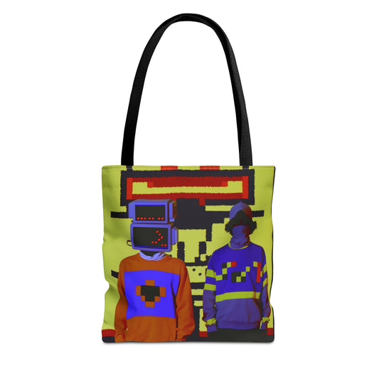 Neon Wolf Tribe RRTB005 Vinyl VHS Tote -  Limited