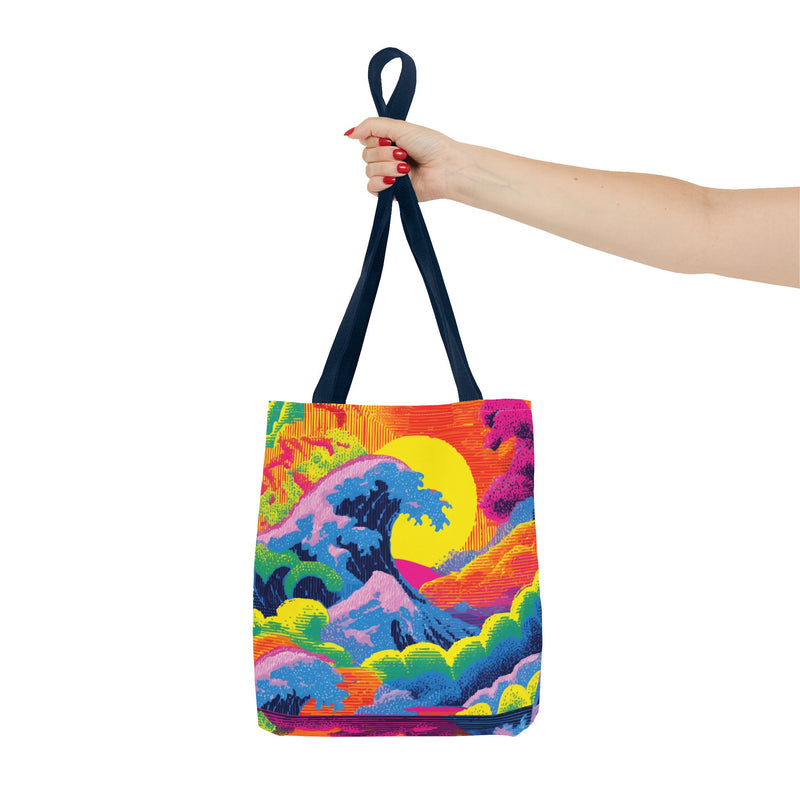 Neon Japan Surf Tribe Tote Bag - RRTB33