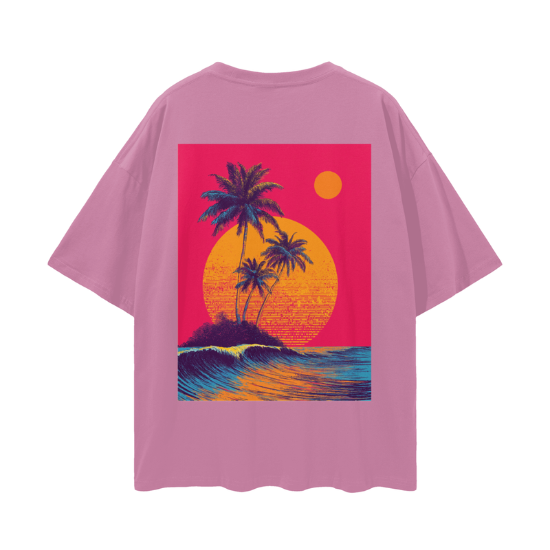 Neon Surf Tribe Loose Drop T - Limited Print RRST25
