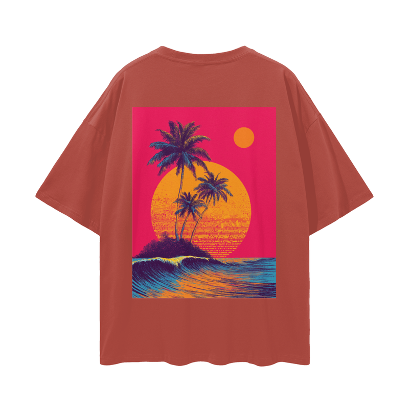 Neon Surf Tribe Loose Drop T - Limited Print RRST25