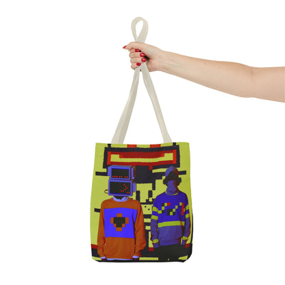 Neon Wolf Tribe RRTB005 Vinyl VHS Tote -  Limited