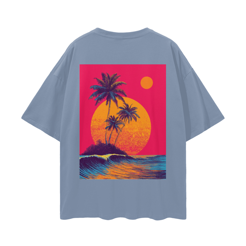 Neon Surf Tribe Loose Drop T - Limited Print RRST25