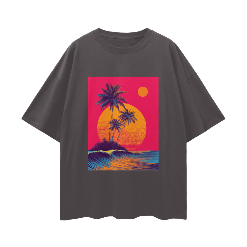 Neon Surf Tribe Loose Drop T - Limited Print RRST27