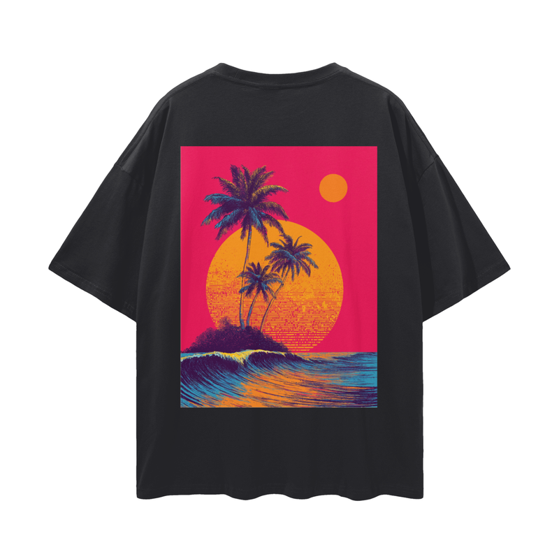 Neon Surf Tribe Loose Drop T - Limited Print RRST25