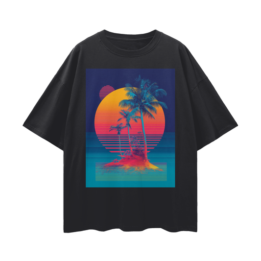 Neon Surf Tribe Loose Drop T - Limited Print RRST31