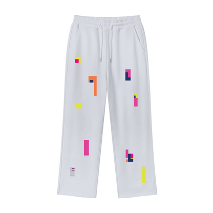 Loose Fit Fleece Straight Leg Pants