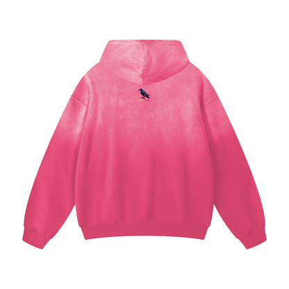 Pixel Pink RR Oversized Hoodie