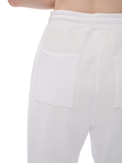 Loose Fit Fleece Straight Leg Pants